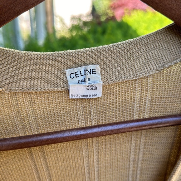 2 Vintage Celine wool cardigans - Picture 5 of 12